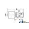 A & I Products (HC-FFXT) Female Seal Lok - Swivel - Straight - Long 3" x5" x1" A-FFXT-04-04 - alternate 2